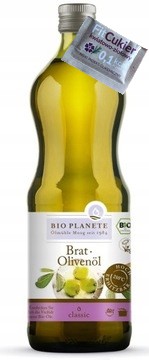 BIO PLANETE Oliwa z oliwek do smażenia bio 1 l