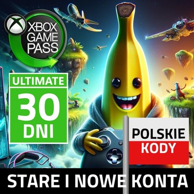 XBOX GAME PASS ULTMATE 30 DNI / 1 MIESIĄC LIVE GOLD + CORE - KOD / KLUCZ PL