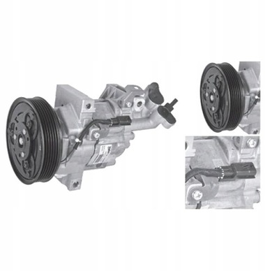 Компрессор кондиционера dacia dokker duster lodgy фото №1