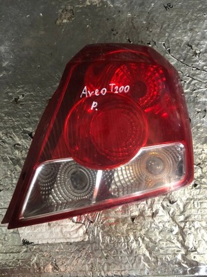 Chevrolet aveo t200 лампа фара правый задняя фото №1