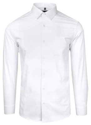 Biała Elegancka Koszula Victorio 40/176-182