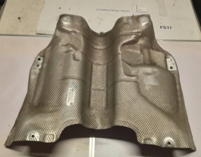 Mercedes 166 защита тепловая корпус a1666821300 фото №1