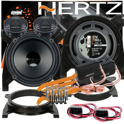 HERTZ DSK160 ALTAVOCES VOLVO S60 S70 S80 PARTE TRASERA DYSTAN  