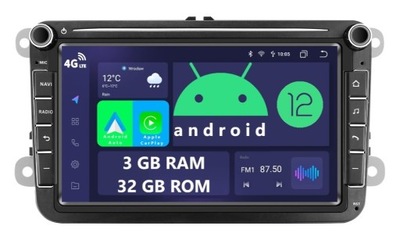 RADIO ANDROID VW GOLF V 5 VI 6 PASSAT B6 B7 CC POLO V TIGUAN I TOURAN I EOS  