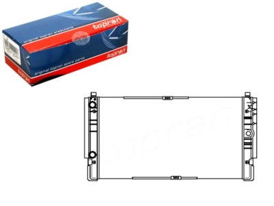 Topran радиатор воды vw transporter / caravelle 1 фото №1