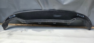 Накладка спойлер бампера задня skoda octavia iv 4 5e6 фото №1