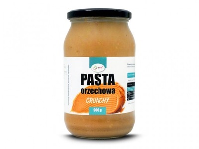 Pasta orzechowa masło orzechowe CRUNCHY 900g VIVIO