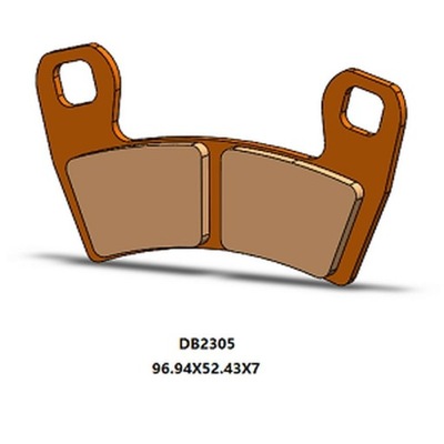 DELTA BRAKING ZAPATAS DE FRENADO KH657 PARTE DELANTERA POLARIS ACE 900 '17-'19, RZR 900  