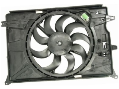 Вентилятор радиатора jeep renegade 1.4 fiat 500 x 1.4-2.0 фото №1