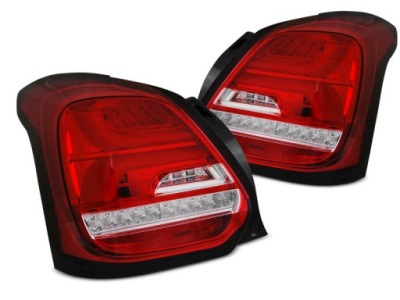 Лампи світлодіодний suzuki swift vi 17 red white led dts фото №1