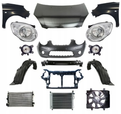 Kia picanto lift sa 2008-2011 kompletny перед фото №1