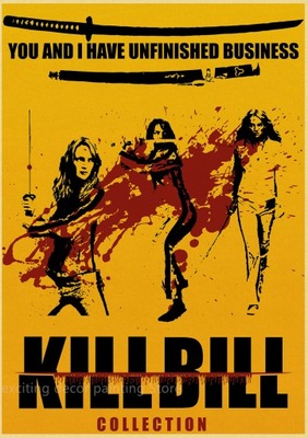 PLAKAT FILMOWY KILL BILL, FORMAT A3