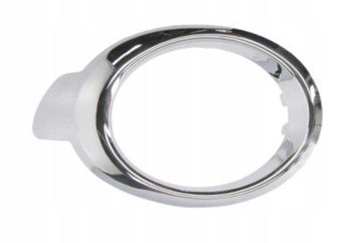 Berlingo partner 12-18 рамка хром протитуманної фари решітка радіатора сріблястий бампера права фото №1