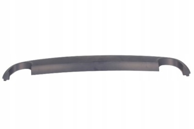 Накладка спойлер бампера задня mercedes w221 фото №1