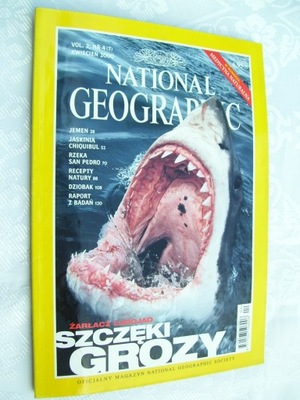 National Geographic 4/2000- szczęki grozy