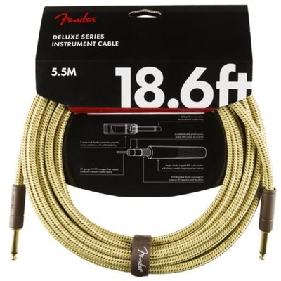 Kabel J-J 5,5m Fender Deluxe Series Twd