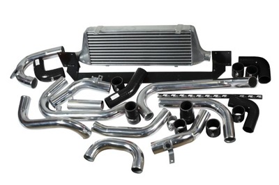 Інтеркулер subaru impreza sti 08+ чорний фото №1