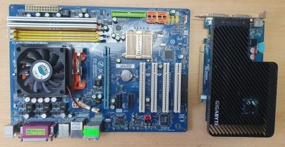 Gigabyte GA-M56S-S3 + AMD ATHLON 4200+ 2,2GHz + DDR2 2GB + GeForce 8600GT