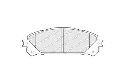 Гальмівні колодки гальмівні lexus es nx rx toyota camry highl фото №1