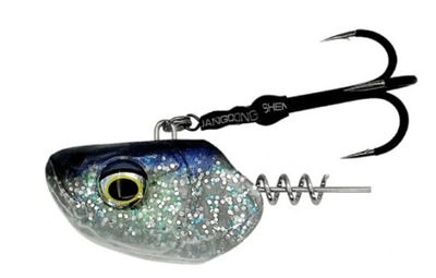 SavageGear Moster Vertical Head 45g 1/0 WhiteFish