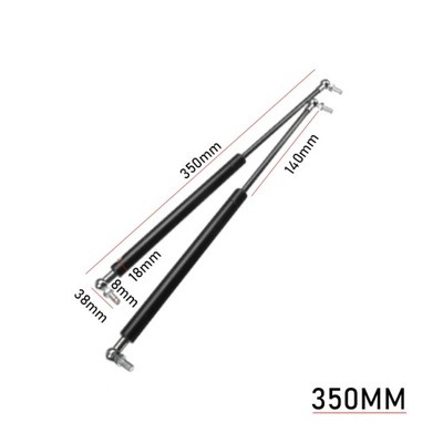 Universal 300-600mm 300N Car Gas Spring Support Rod Struts Front Cov~69359