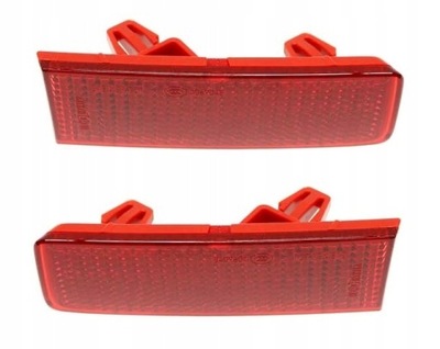 Volkswagen touareg відбивач задній лівий + правий фото №1