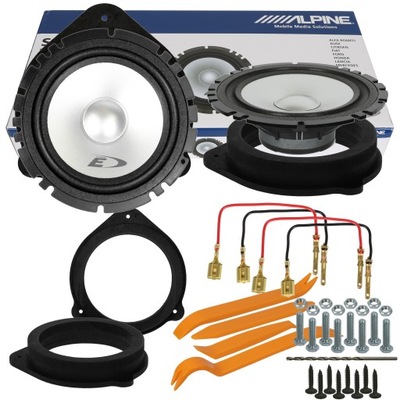 ALPINE ALTAVOCES AUDI A3 8P A4 B6 B7 A8 D3 DISTANCIAS  