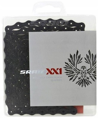 Łańcuch Rowerowy SRAM XX1 EAGLE 12-rz 126og CZARNY