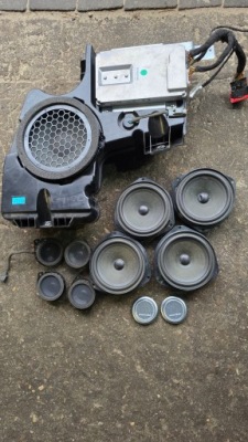 Динаміки підсилювач труба harman cardon alfa romeo stelvio комплект фото №1