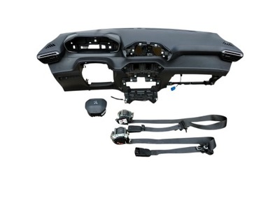 Подушка безпеки панель приладів консоль подушка ремені peugeot 208 ii 2008 ii 2019- orygi фото №1