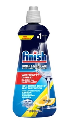 FINISH RINSE LEMON NABŁYSZCZACZ PŁYN DO ZMYWARKI 400ml