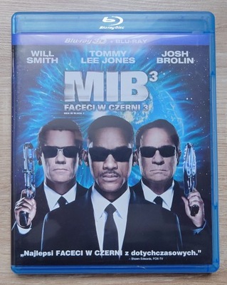 Film FACECI W CZERNI 3 płyta Blu-ray 3D