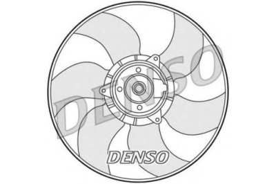 Denso вентилятор радиатора renault megane 2 1.4-2 фото №1
