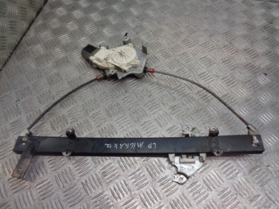 Механізм скло лівий перед micra k12 0130822202 фото №1