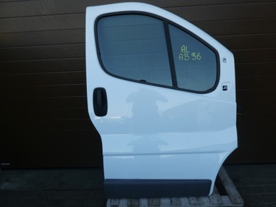 Дверь передние правое trafic ii vivaro primastar полный белый фото №1