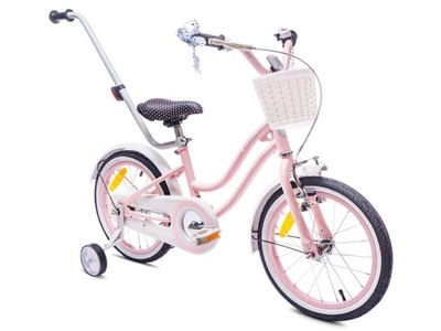 Rower dziecięcy SUN BABY Heart Bike 16 cali Różowy