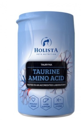 HOLISTA Taurine Amino Acid 250g TAURYNA DLA PSA I KOTA AMINOKWASY