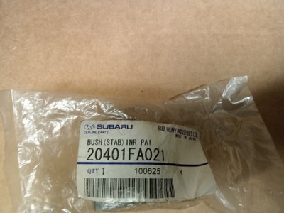 Nowa гумовий елемент втулка стабілізатора subaru 20401fa021 фото №1