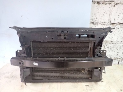 Pas передний радиатор skoda fabia ii lift 1.2 tdi фото №1