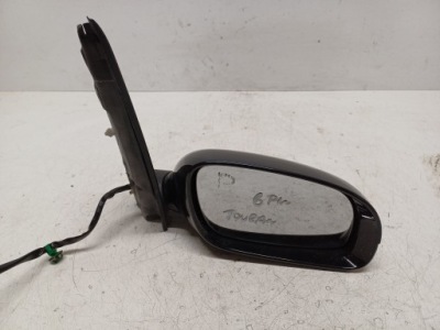 Vw touran 1t 03-06 зеркало правое 6pin фото №1