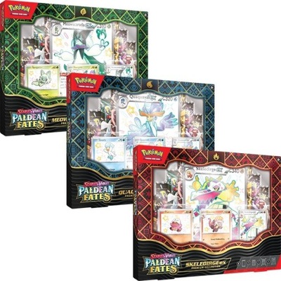 Gra Pokémon TCG: Paldean Fates Premium Collection Bundle (6 sztuk)