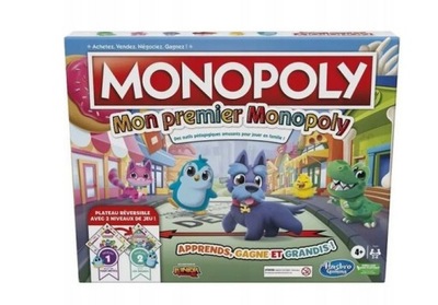 Gra Monopoly Hasbro Gaming Mon Premier Monopoly FR