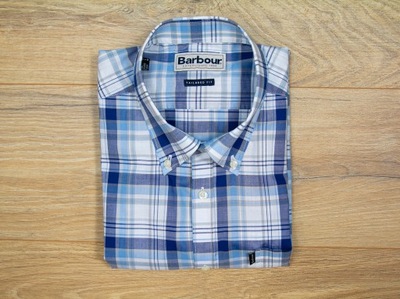 BARBOUR_TAILORED FIT_ORYGINALNA MĘSKA KOSZULA_L