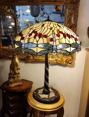 Tiffany Lampa Witraż Stylowe Oświetlenie 80 cm
