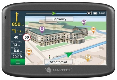 Nawigacja NAVITEL Magnetic E505 Dożywotnio