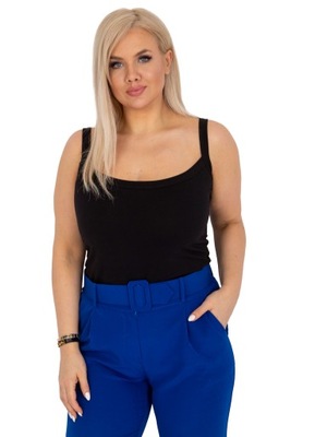 Bawełniana KOSZULKA damska TOP PLUS SIZE - XL