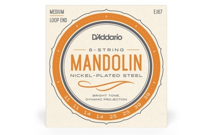 D'ADDARIO EJ67 struny do mandoliny 11-39
