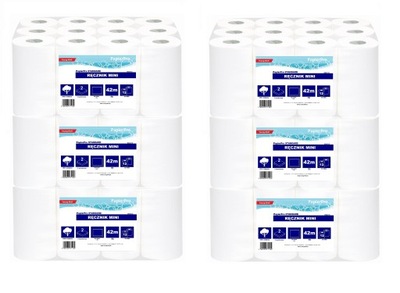 Ręczniki papierowe czyściwo celuloza 42m 72 rolki