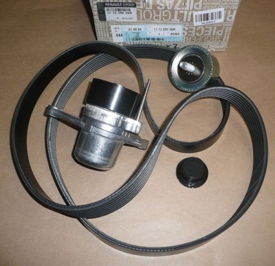 Ремінь клиновий комплект renault master iii trafic iii 117209956r фото №1