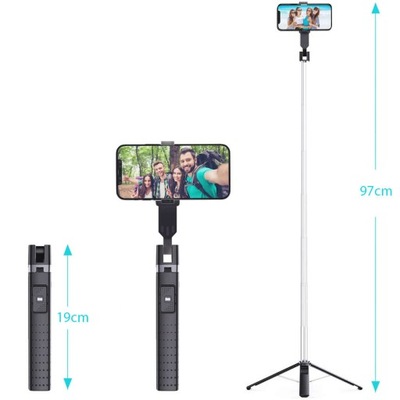 Selfie stick kijek Uchwyt na telefon tripod stabil
